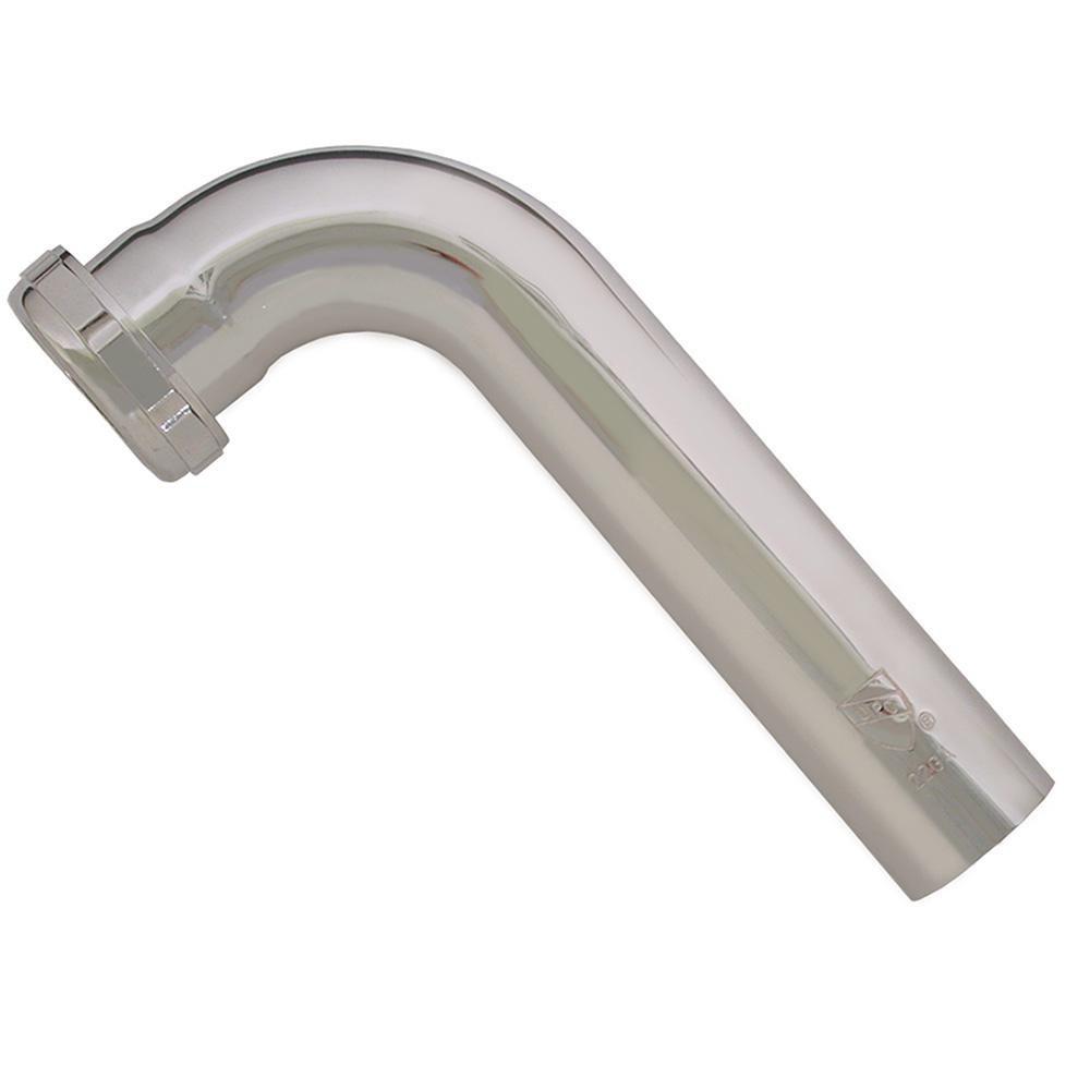 Jones Stephens Chrome Plated 22 ga Slip-Joint Waste Arm in Chrome Plated 
