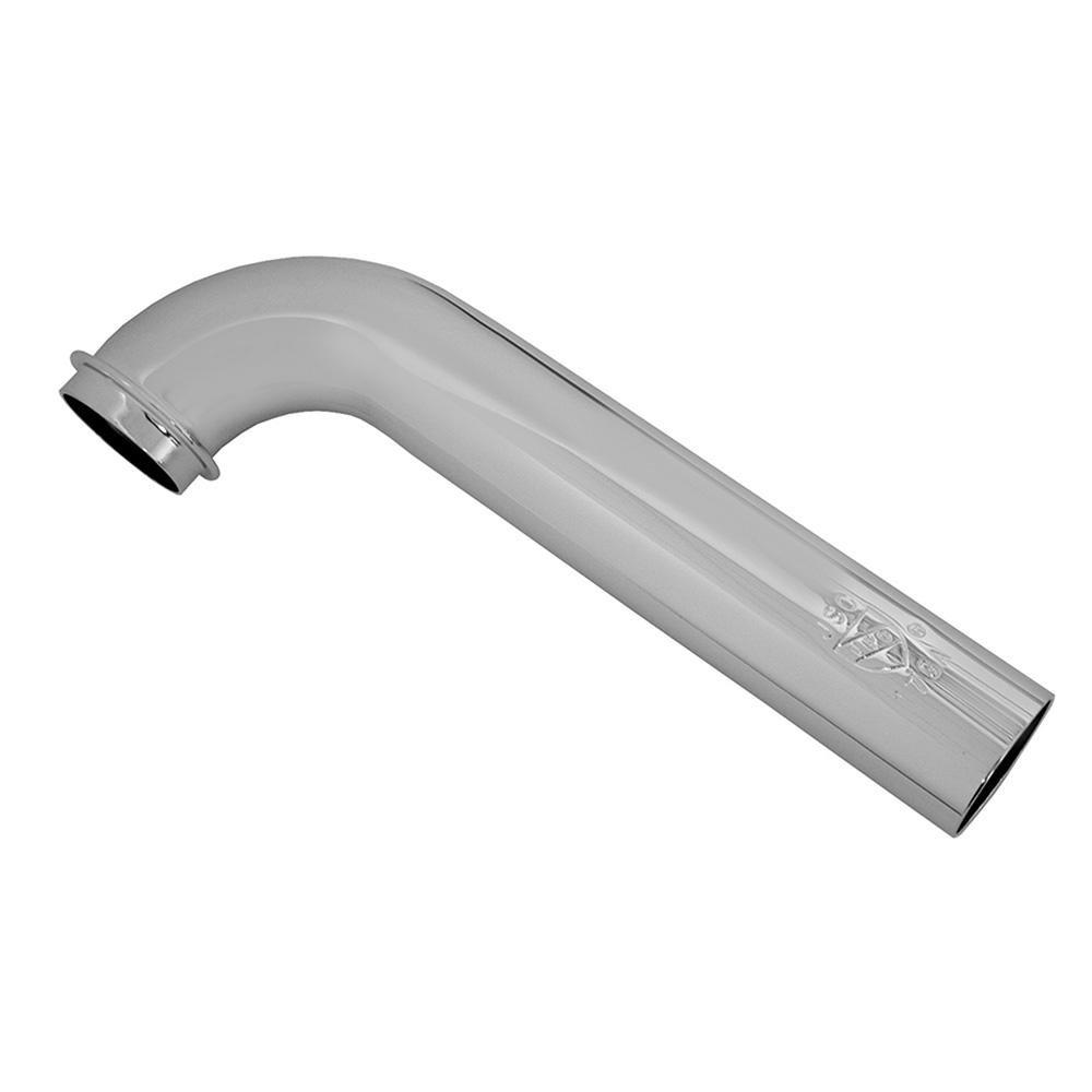 Jones Stephens Chrome Plated 20 ga Direct Connect Wall Bend in Chrome Plated 