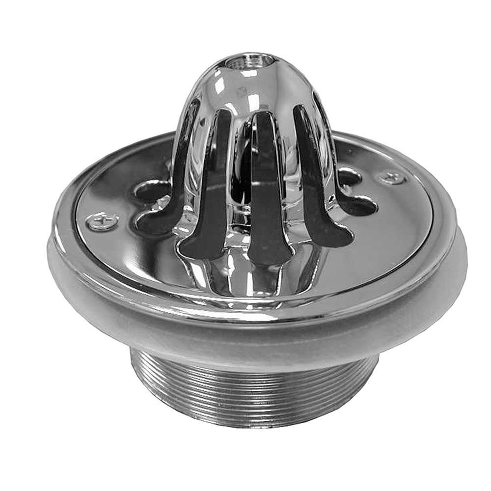 Jones Stephens Chrome Plated Cast Brass Beehive Urinal Strainer 