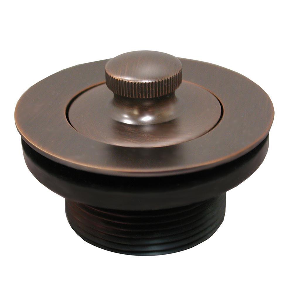 Lift and Turn Tub Drain in Old World Bronze 