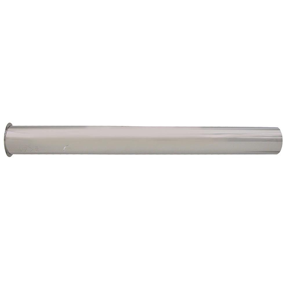 Jones Stephens Chrome Plated 22 ga Direct Connect Tailpiece in Chrome Plated 
