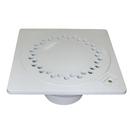 Jones Stephens White PVC Heavy Duty Bell Trap with Lid 