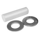2 in. x 2/3 ft. Plastic Pipe Insulation