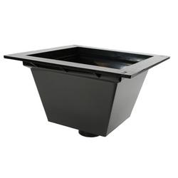 9-3/16 x 9-3/16 in. Floor Mount ABS Floor Sink