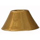 Jones Stephens Polished Brass 1/2 in. Steel Escutcheon 
