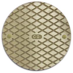 6 in. Nickel Bronze Cleanout Cover