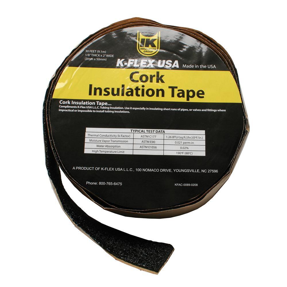 Jones Stephens Black Insulation Cork Tape 