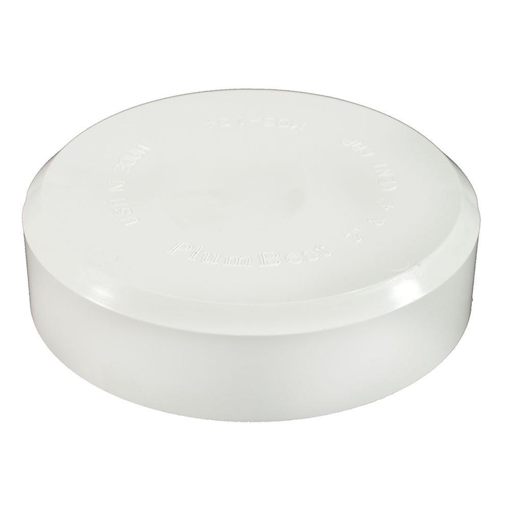 Flat Top Vent Cap for 3 in. and 4 in. Vent Stacks 