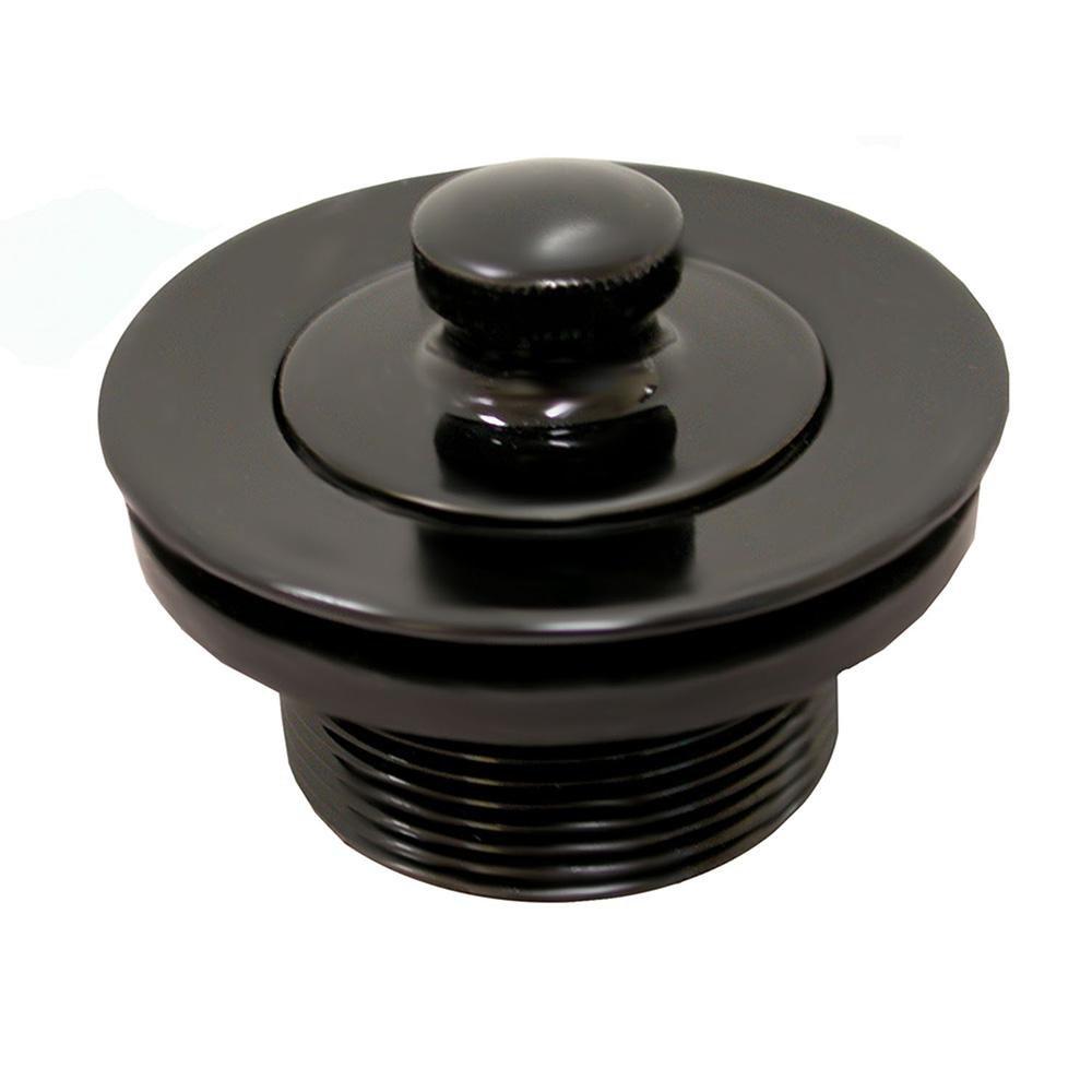 Jones Stephens Black Brass Lift & Turn Drain 