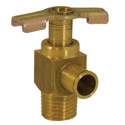 1/4 in. Tee Handle Drain Cock Valve with Bibb