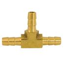 Jones Stephens Hose Barb Brass Tee 