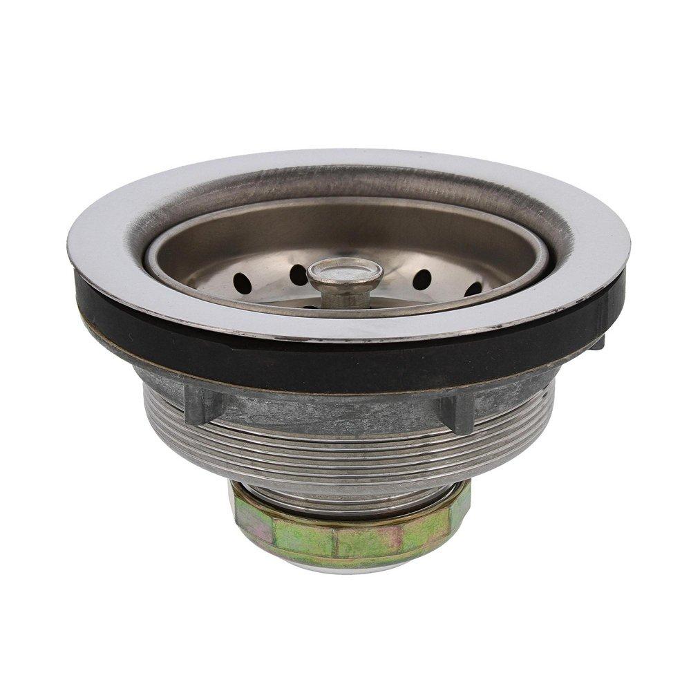 Jones Stephens Stainless Steel 4-7/16 in. Duo Basket Strainer 