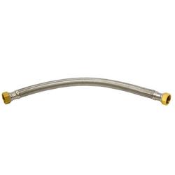 18 x 3/4 in. FIP Braided Water Heater Connector