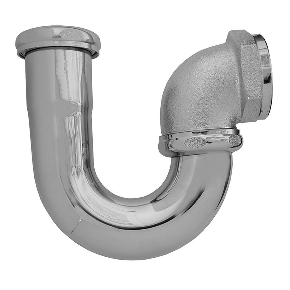 1-1/2 in. Chrome Plated Brass L.A. Pattern Sink Trap image number 0