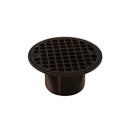 Jones Stephens Oil Rubbed Bronze 2 in. Brass Round Strainer 