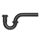 1-1/2 in. Plastic P-Trap in Black