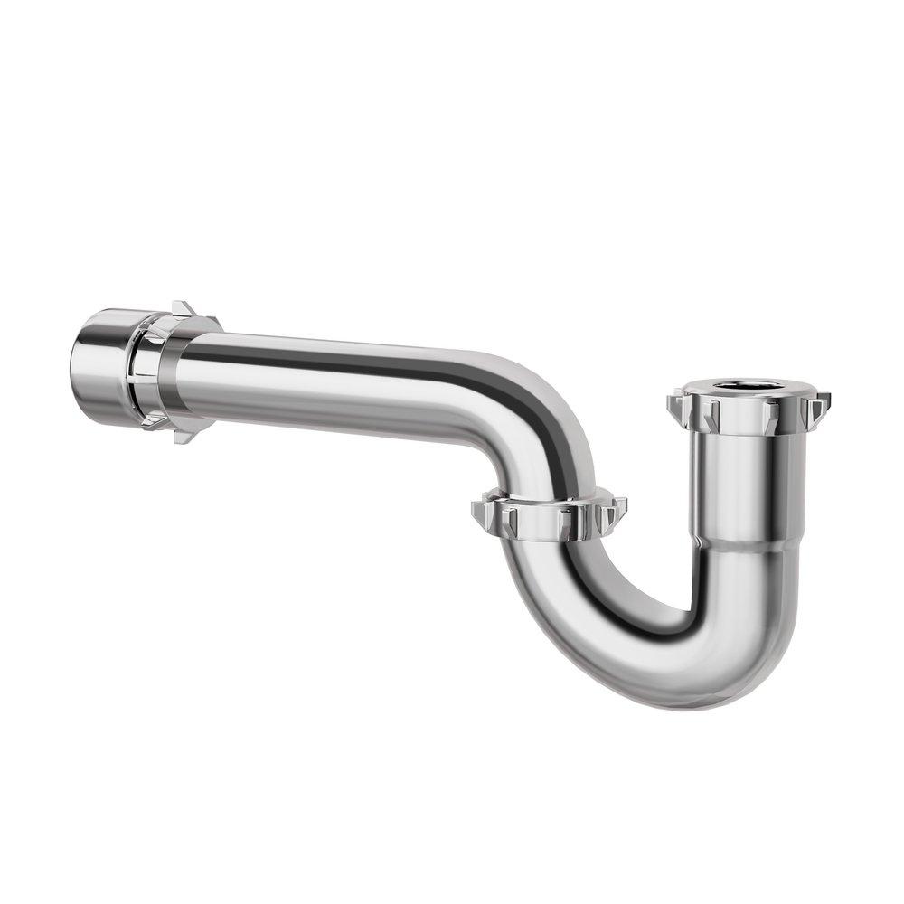 1-1/4 in. Chrome Plated ABS P-Trap 