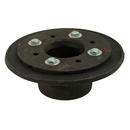 Jones Stephens Inside Caulk Cast Iron Shower Drain with Clamping Ring and Bolt for 2 in. IPS Threaded Tailpiece 