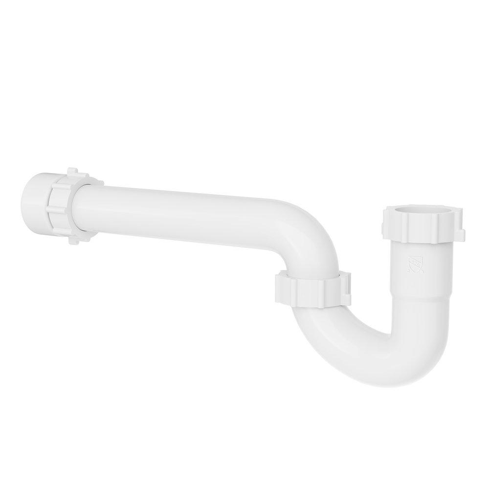 Jones Stephens White 1-1/2 in. P-Trap in White 