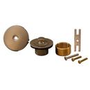 Jones Stephens Brushed Nickel Aluminum 1-Hole Lift and Turn Conversion Kit 