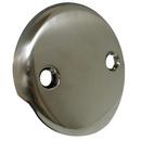 3-9/50 in. Two Hole Waste and Overflow Faceplate