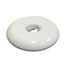 Jones Stephens White Plastic Escutcheon in White 