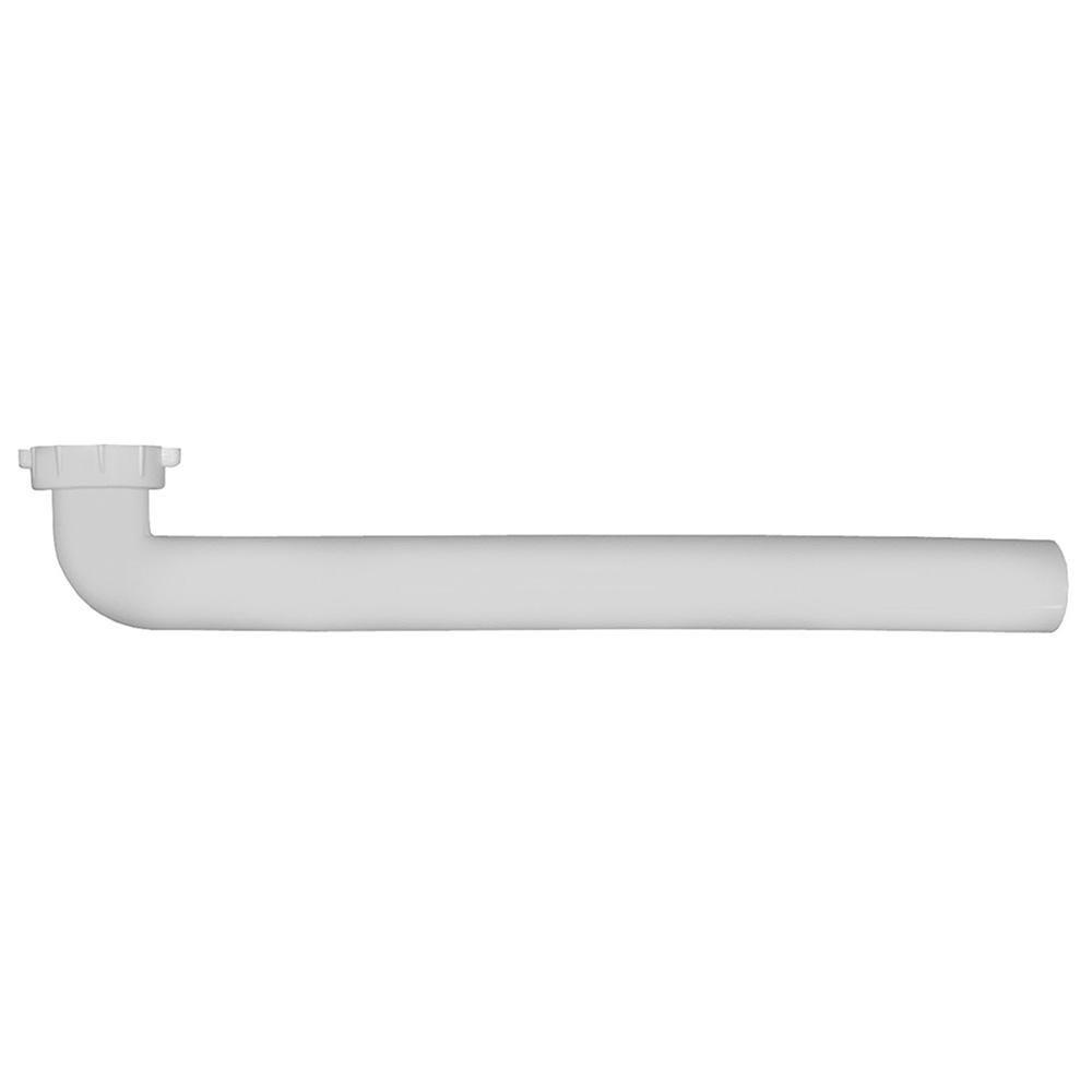 Jones Stephens White 16 in. PVC Slip-Joint Waste Arm 