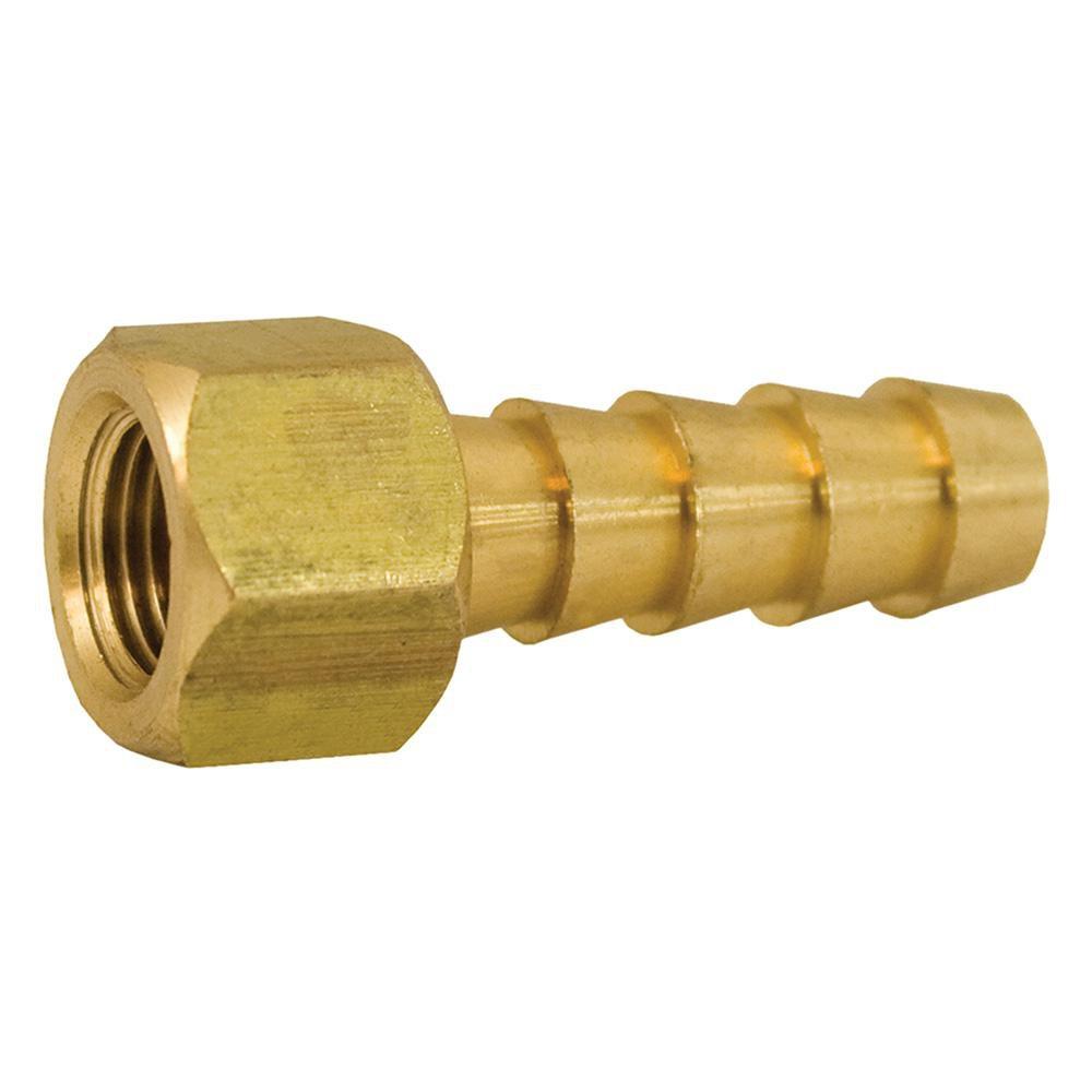 3/8 x 1/8 in. Brass Hose Barb x FIP Adapter 
