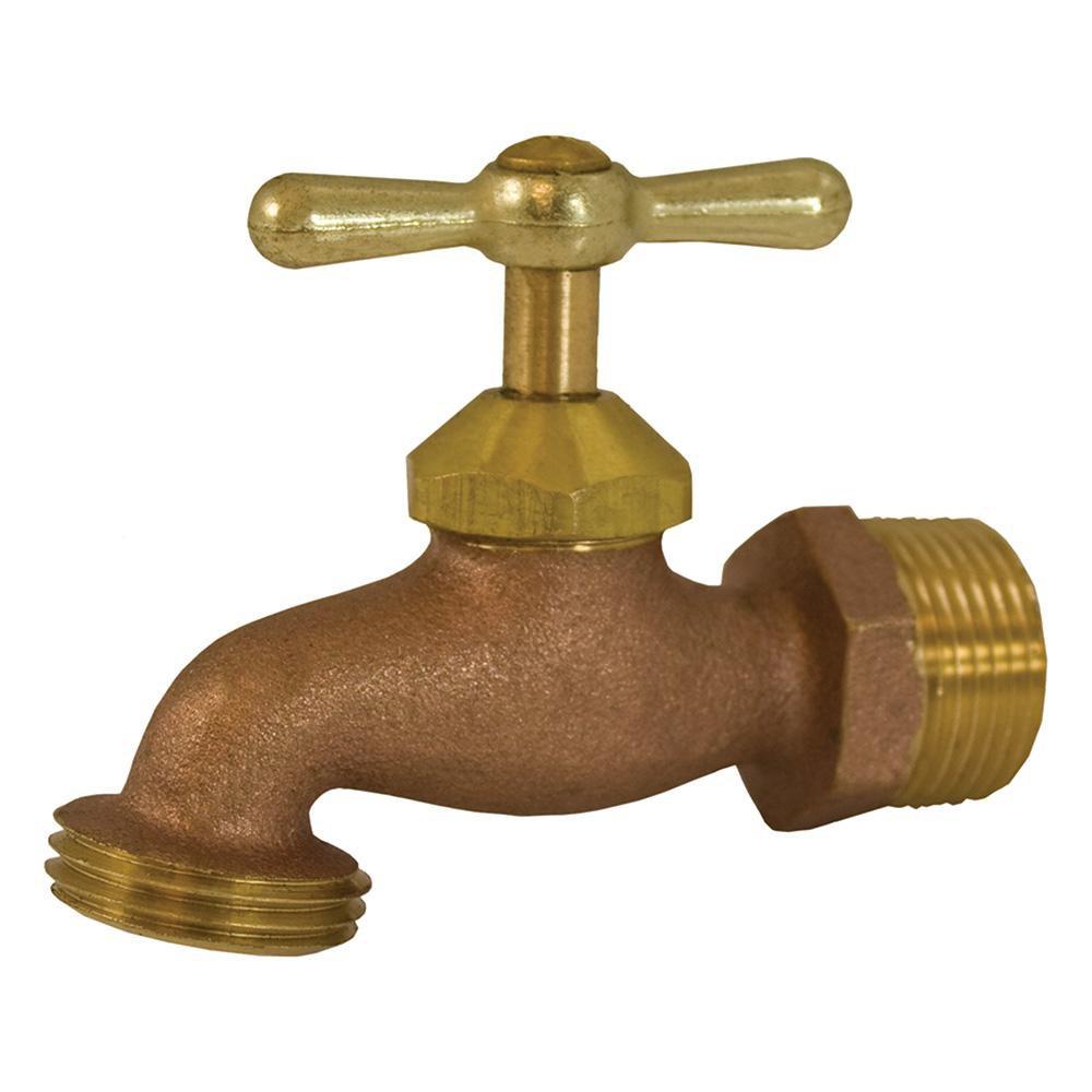 Jones Stephens Brass Cast Brass Hose Bibb 