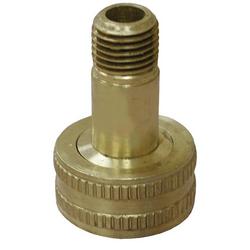 1/4 in. FHT Swivel x 3/4 in. MPT Brass Garden Hose Adapter