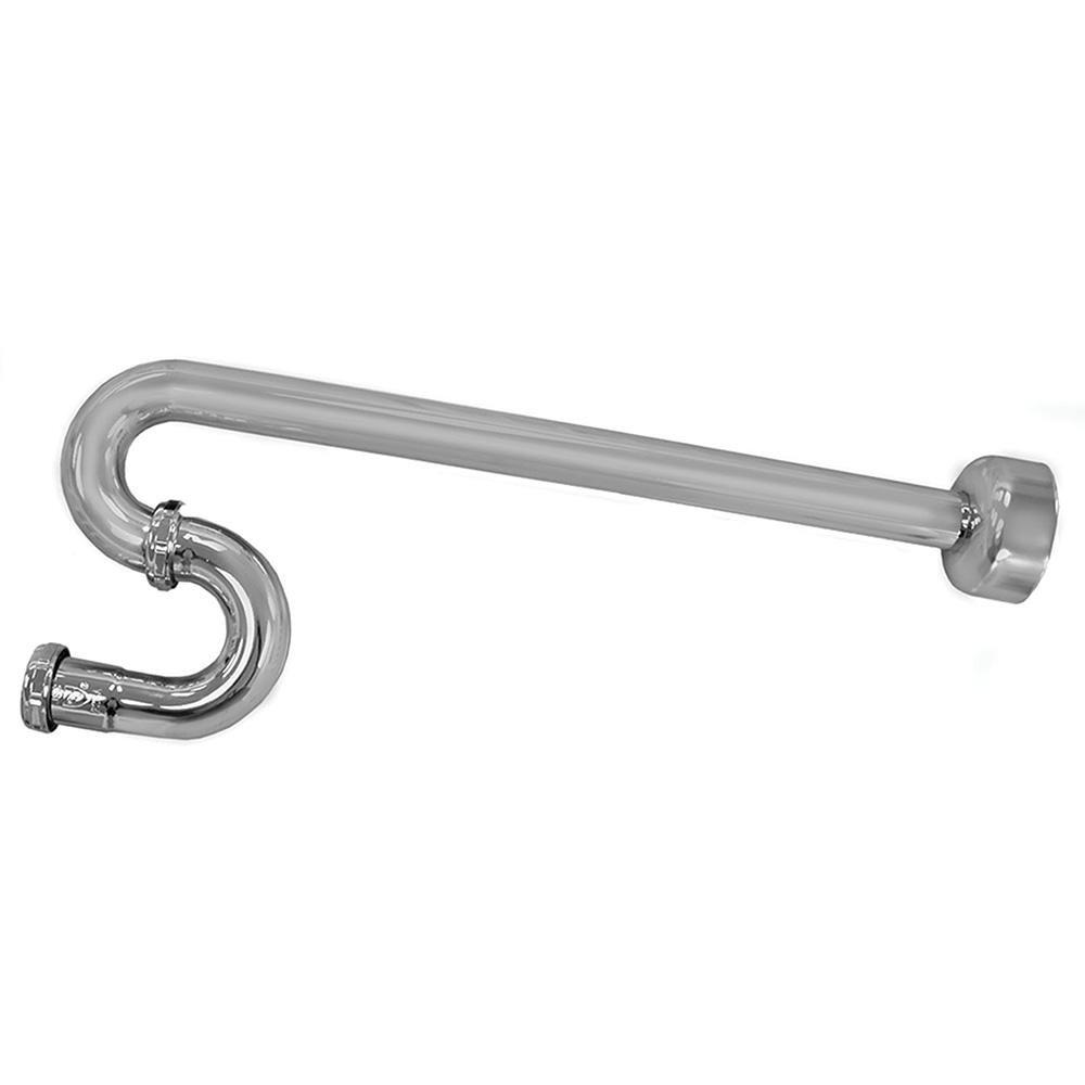 スーザントラップ Jones Stephens 1-1/4 in. Brass S-Trap in Chrome-Plated | Ferguson
