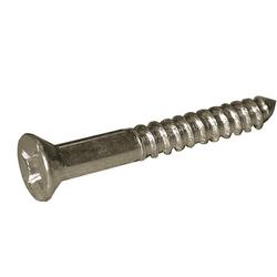 #12 x 1-1/2 in. Phillips Flat Head Wood Screw