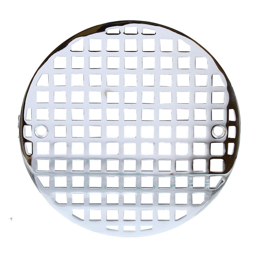 6 in. Chrome Plated Round Cast Coverall Strainer 