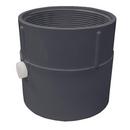4 in. PVC Pipe Fit Drain Base with Primer Tap, for 4 in. Spud 