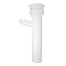 8 in. Direct Connect Tailpiece in White