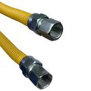 1/2 x 24 in. FIPS Gas Connector with Fitting in Yellow