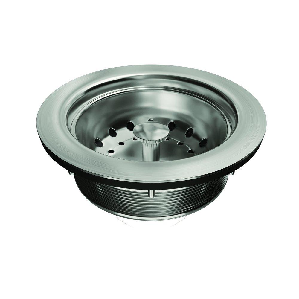 Jones Stephens Stainless Steel 3-1/2 in. Duo Basket Strainer 