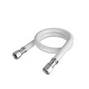 Jones Stephens White 3/8 in. Braided Stainless Sink Flexible Water Connector 