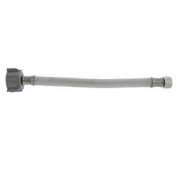 3/8 in. Comp. x 7/8 in. BC x 9 in. Flexible Vinyl Toilet Connector