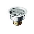 4-1/2 in. Deep Cup Strainer with Rolled Edge Basket in Stainless Steel