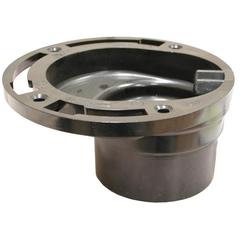 3 x 4 in. ABS 4-Way Offset Closet Flange