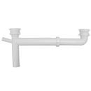 1-1/2 x 16 in. Plastic Slip Joint Universal End Outlet Waste with 1/2 in. Branch Dishwasher Connection