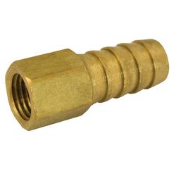 1/2 x 3/8 in. Brass Hose Barb x FIP Adapter