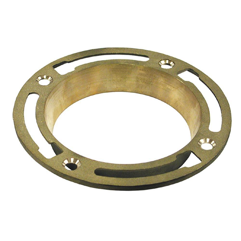 Jones Stephens Brass Closet Flange 