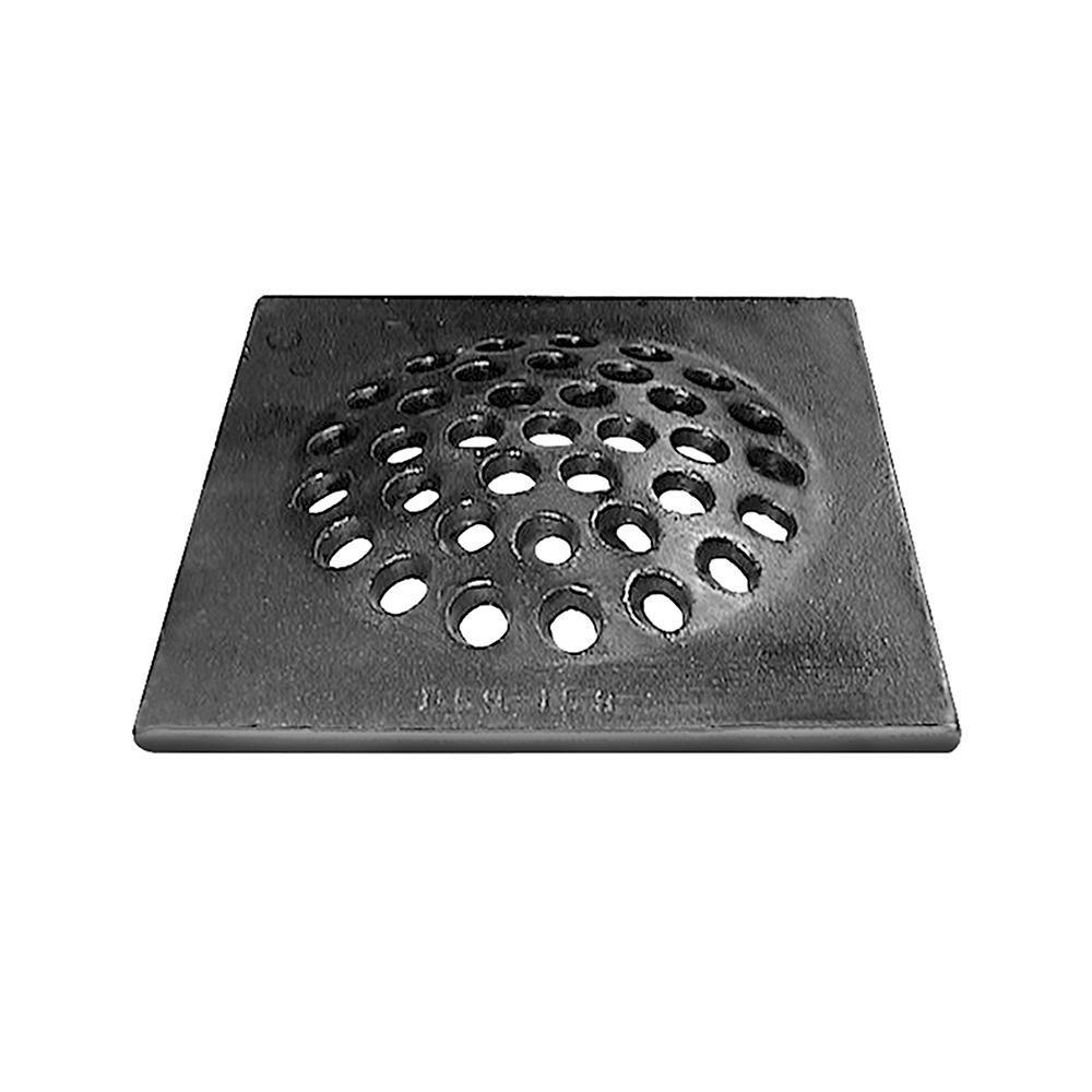 8 in. x 8 in. Square Cast Iron Strainer 