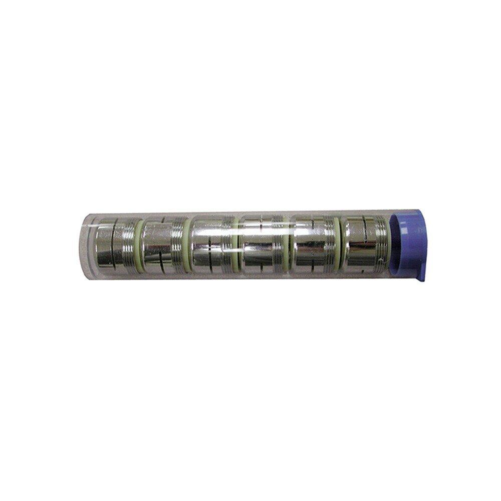 Jones Stephens Polished Chrome Male Threaded x Female Threaded Non-Slotted Full Flow Aerator 