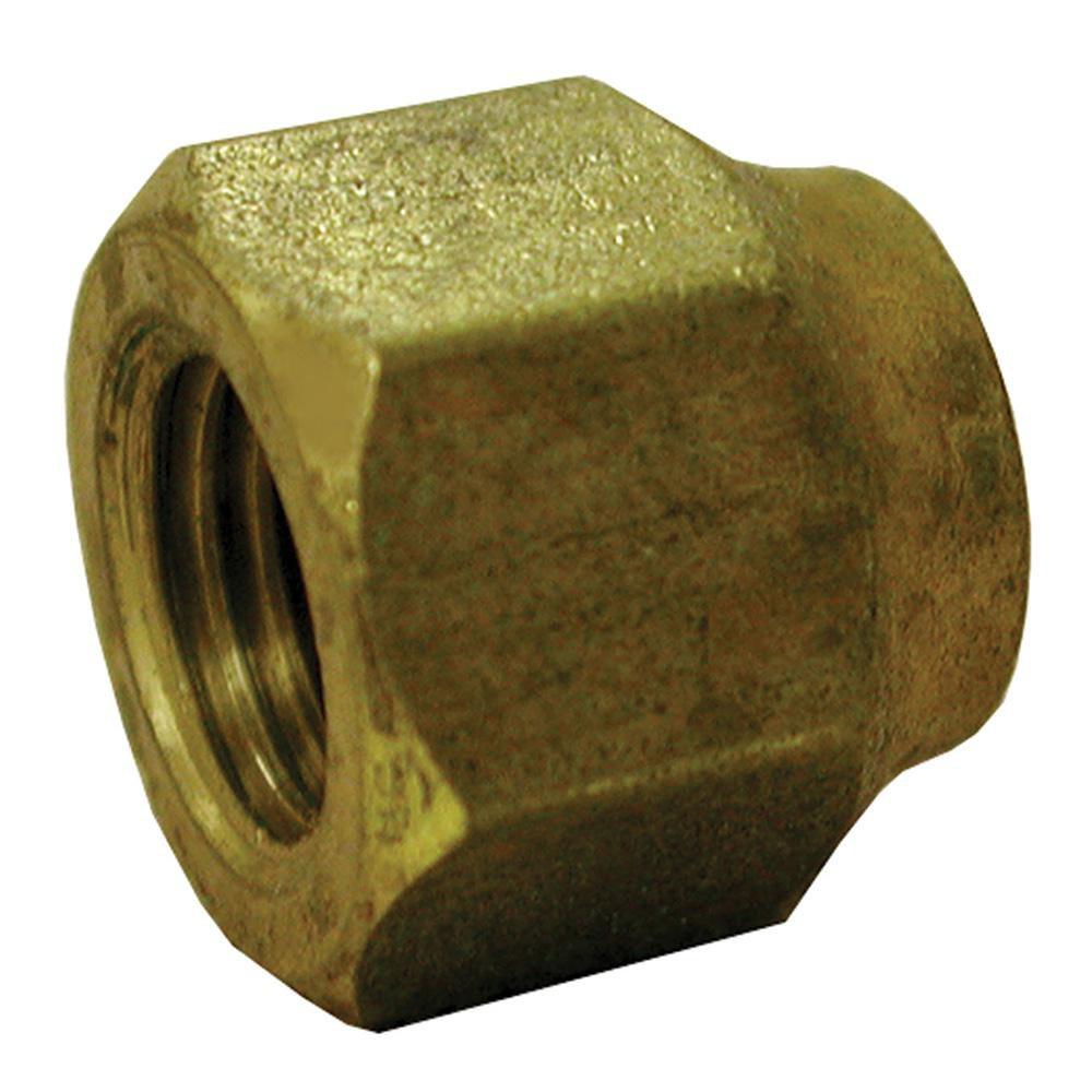 3/8 x 1/4 in. Brass Short Forged Flare Nut 