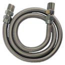 Jones Stephens Yellow 1/2 x 1/2 in. MIPS Gas Connector with Fitting in Yellow 