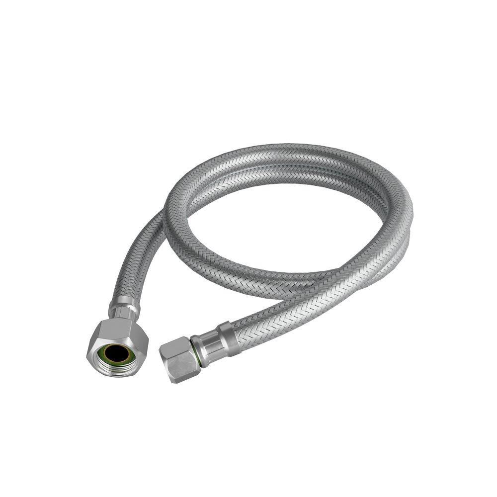 Jones Stephens Stainless Steel 1/2 in. Stainless Steel Faucet Flexible Water Connector 