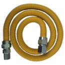 Jones Stephens Yellow 3/4 in. FIPS Gas Connector with Fitting in Yellow 